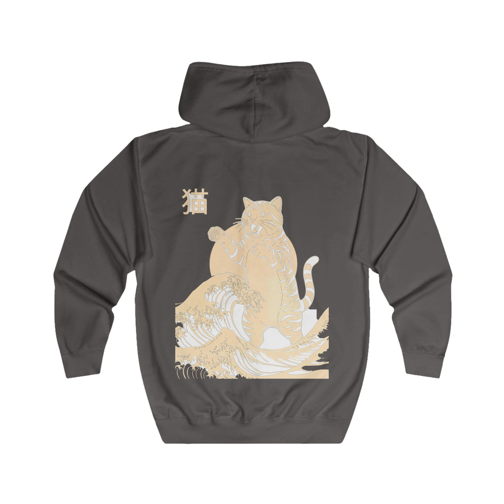 Rippwiller Kaiju Cat Night Zip Hoodie
