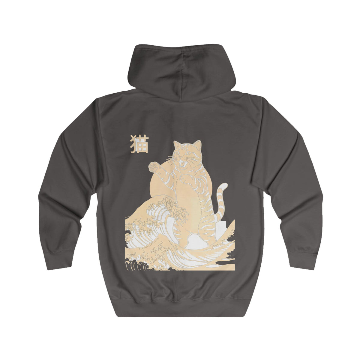 Rippwiller Kaiju Cat Night Zip Hoodie
