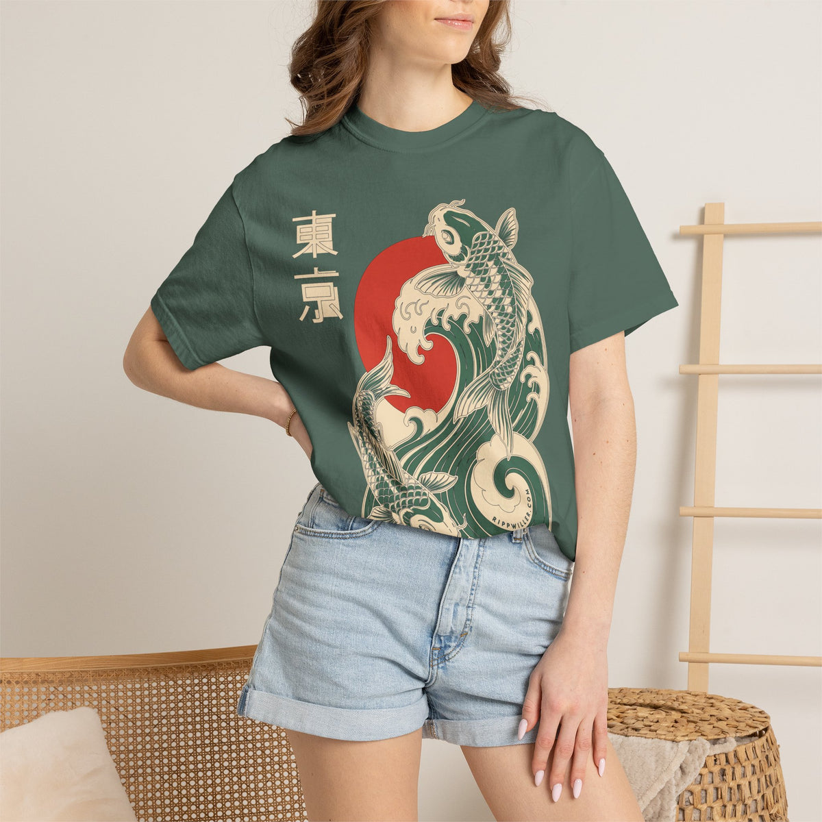 Rippwiller Tokyo Koi Night Tee