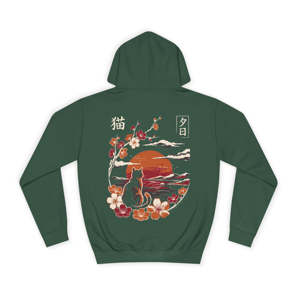 Rippwiller Evening Cat Night Hoodie