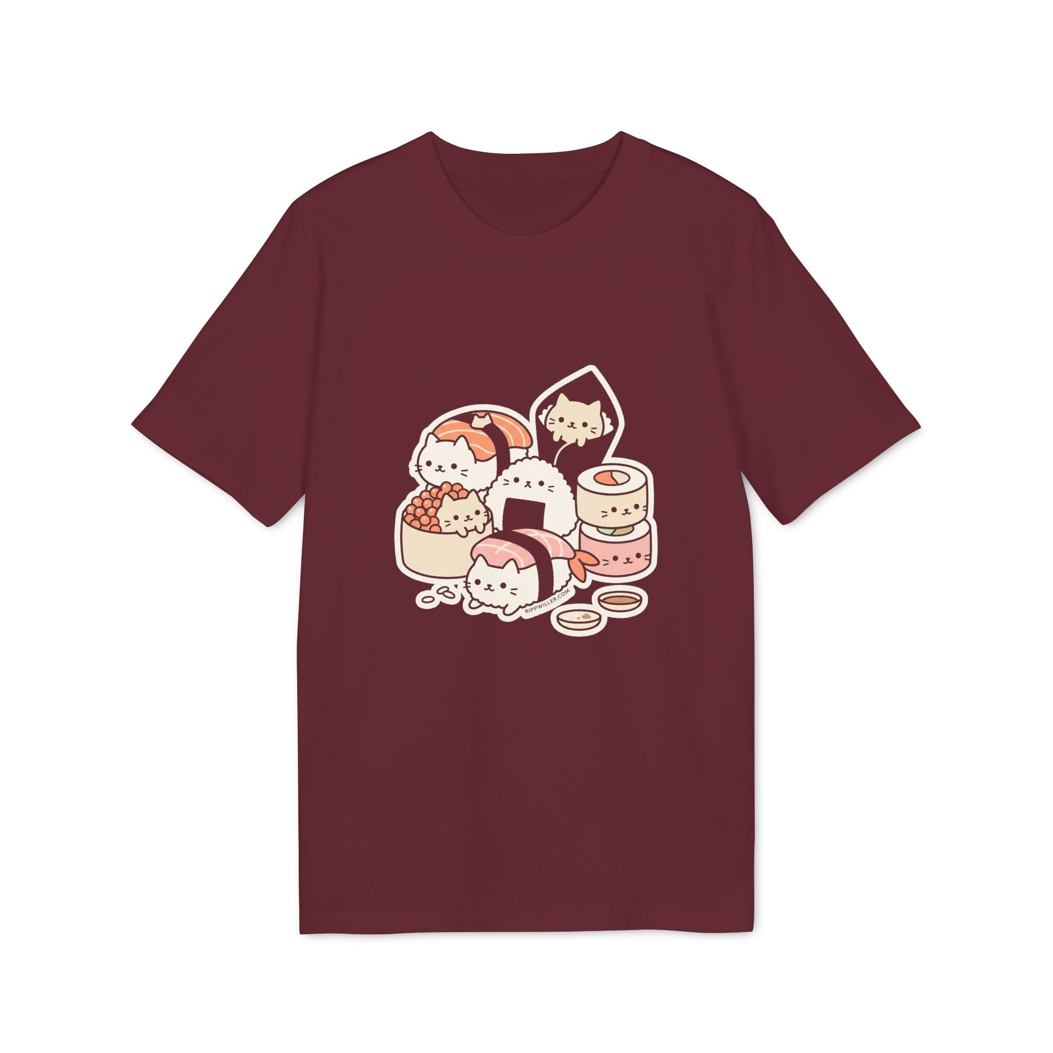Rippwiller Sushi Cats Night Tee
