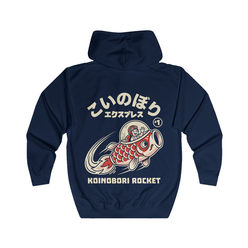 Rippwiller Koinobori Express Night Zip Hoodie