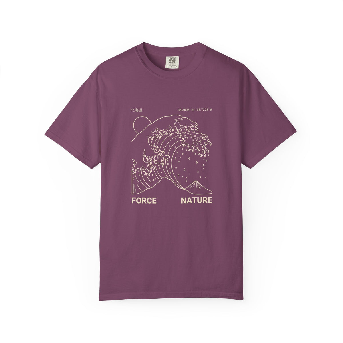 T-shirt Rippwiller Hokkaido Wave Night