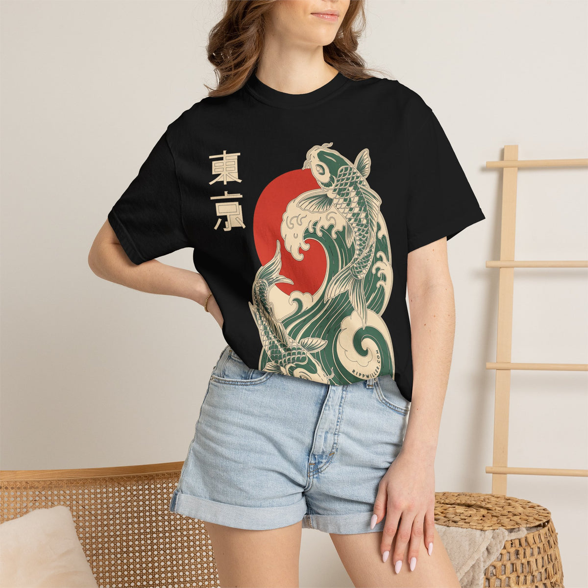 Rippwiller Tokyo Koi Night Tee