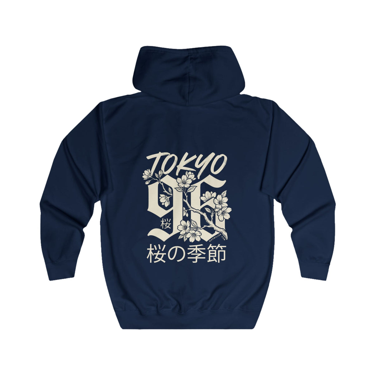 Rippwiller Sakura 96 Night Zip Hoodie