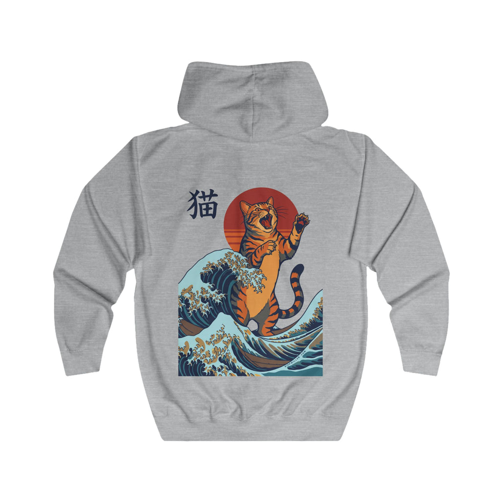 Rippwiller Kaiju Cat Zip Hoodie