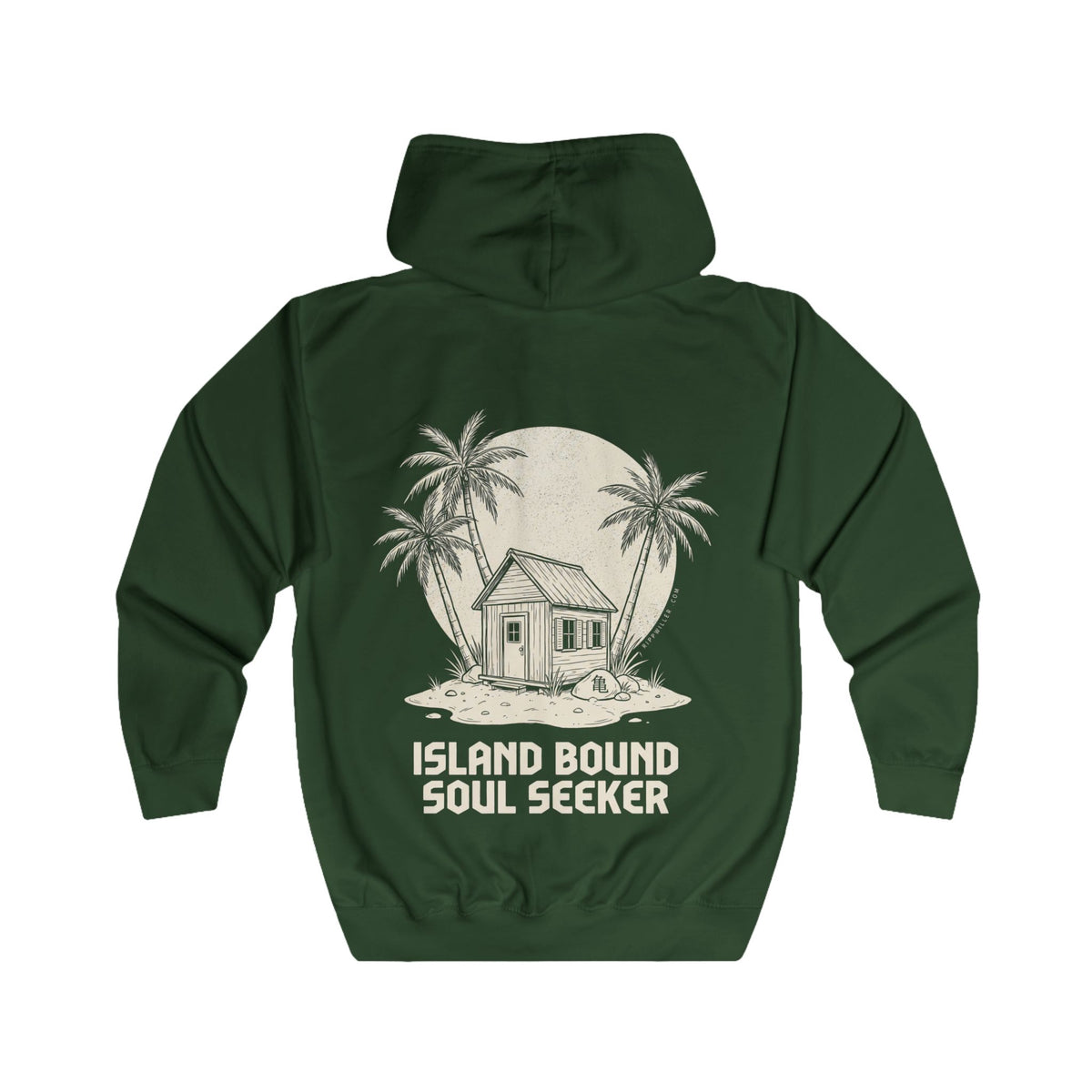 Rippwiller Island House Night Zip Hoodie