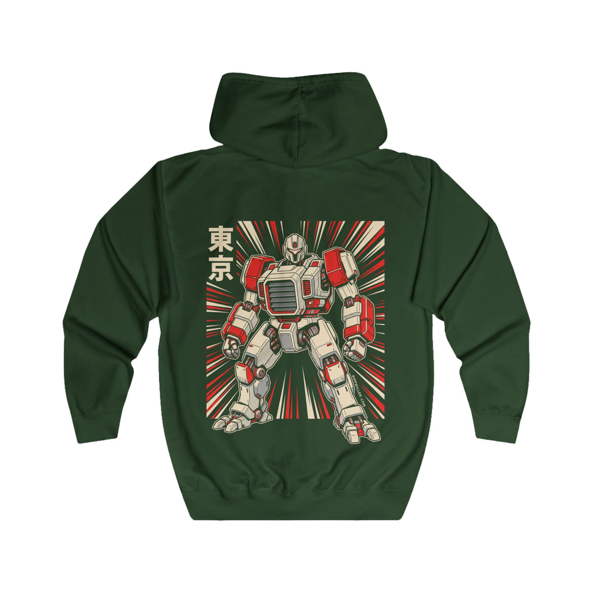 Rippwiller Steel Guardian Night Zip Hoodie