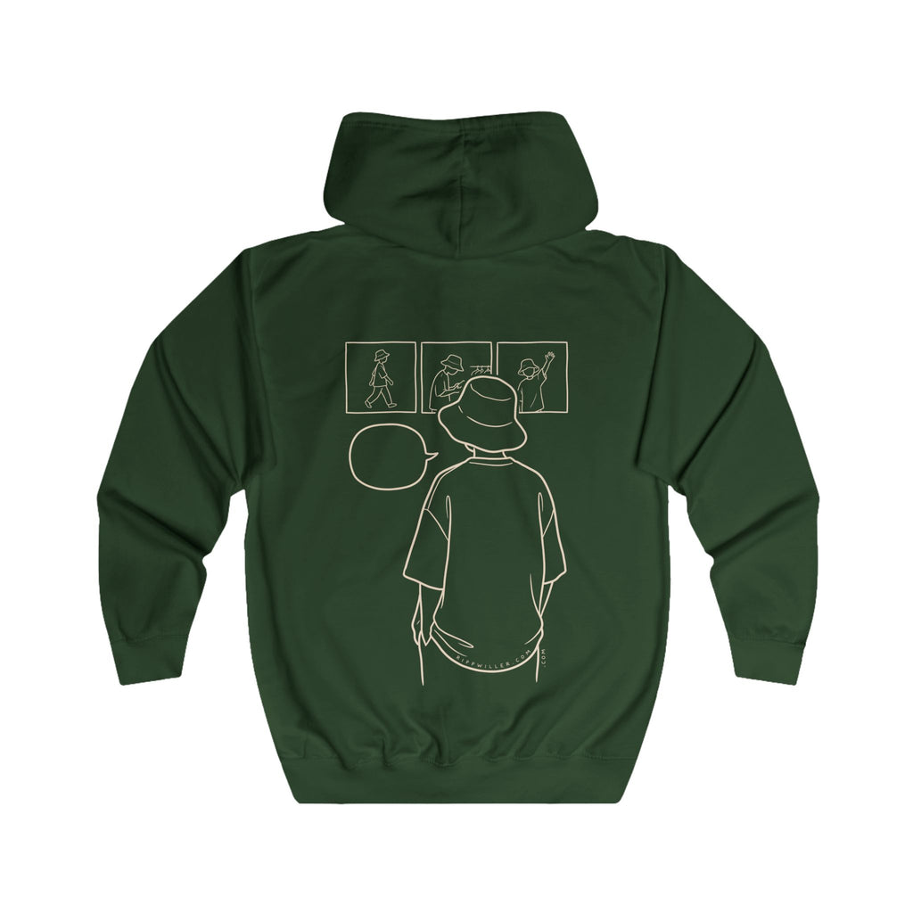Rippwiller Bucket Kid Night Zip Hoodie