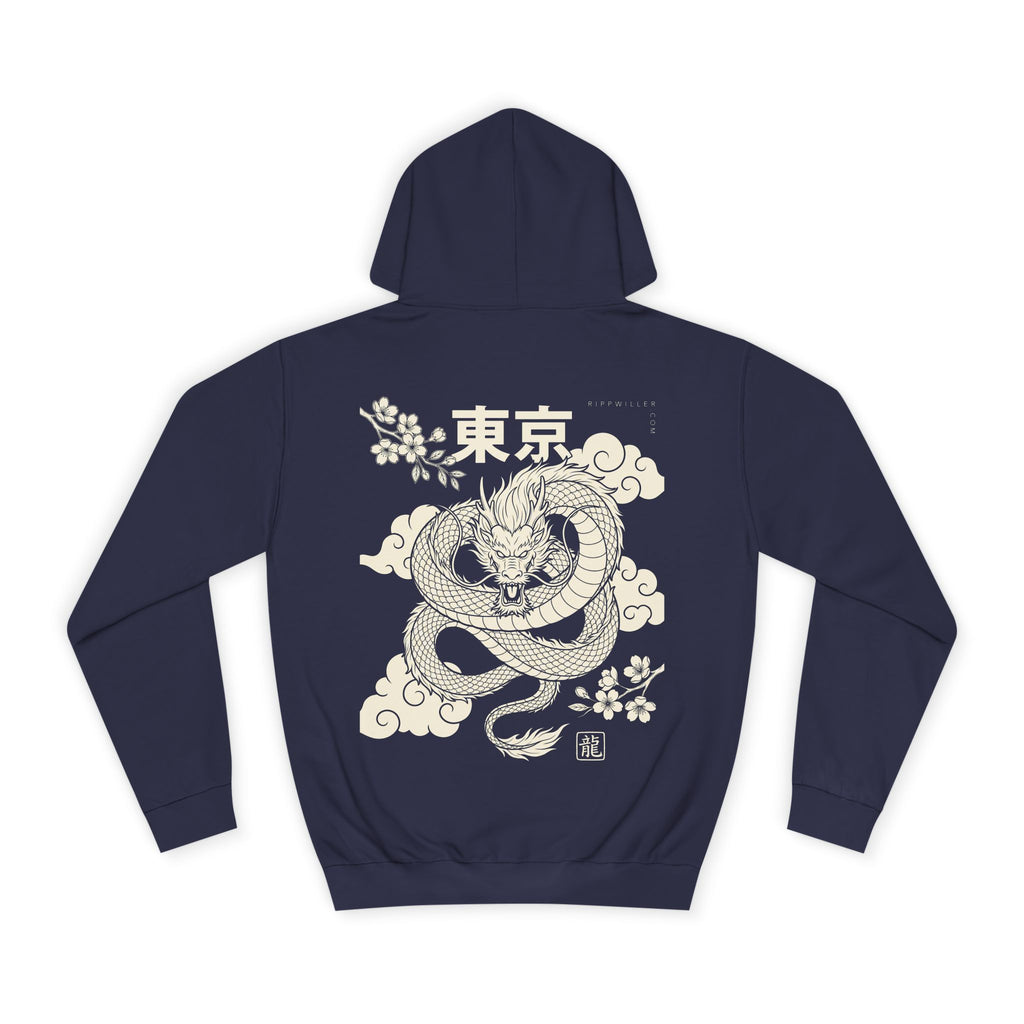 Rippwiller Green Dragon Night Hoodie