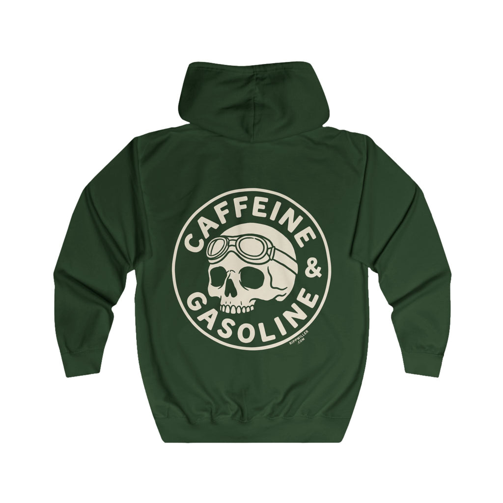 Rippwiller Caffeine and Gasoline Night Zip Hoodie