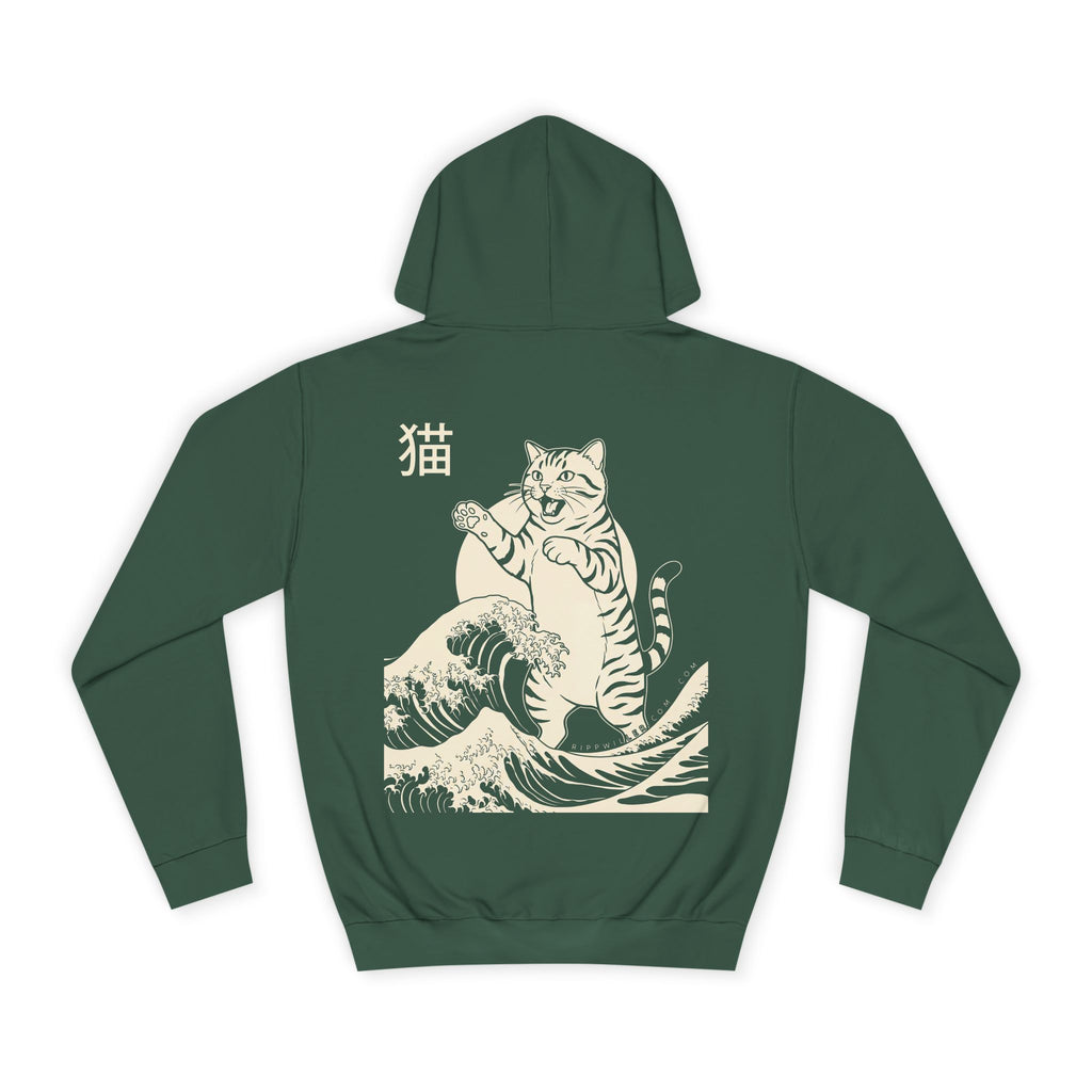 Rippwiller Kaiju Cat Night Hoodie