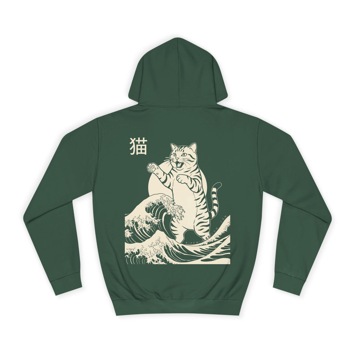 Rippwiller Kaiju Cat Night Hoodie