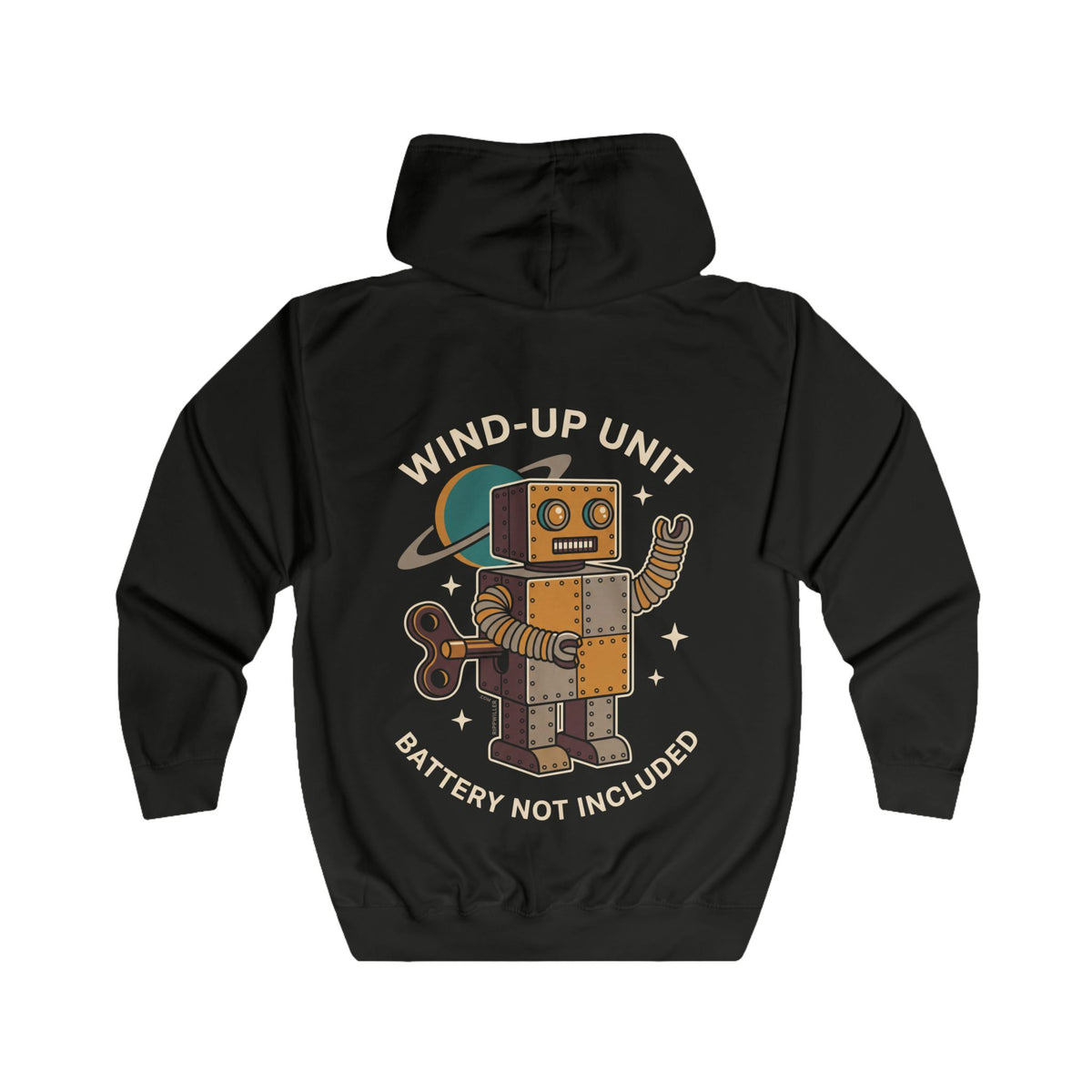 Rippwiller Wind-Up Unit Night Zip Hoodie