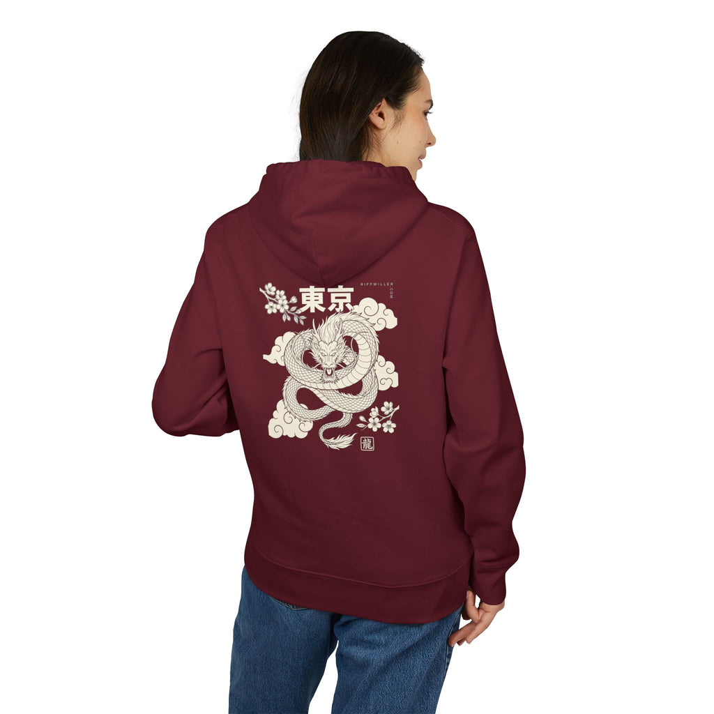 Rippwiller Green Dragon Night Hoodie
