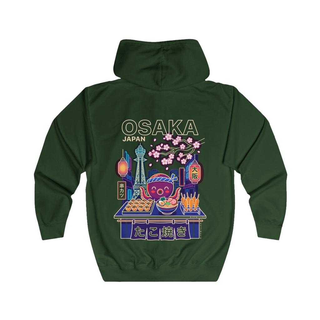 Rippwiller Osaka Night Market Night Zip Hoodie