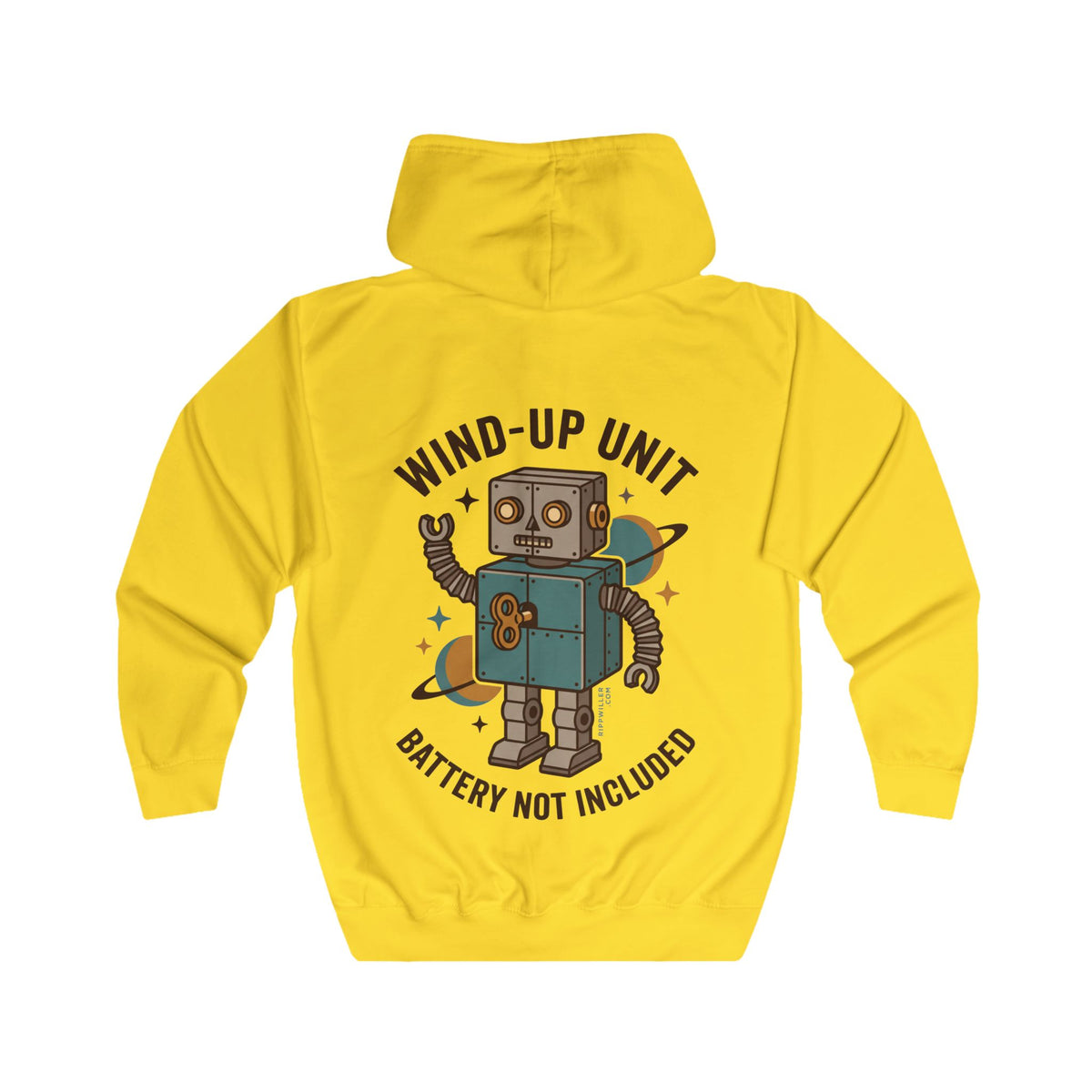 Rippwiller Wind-Up Unit Zip Hoodie