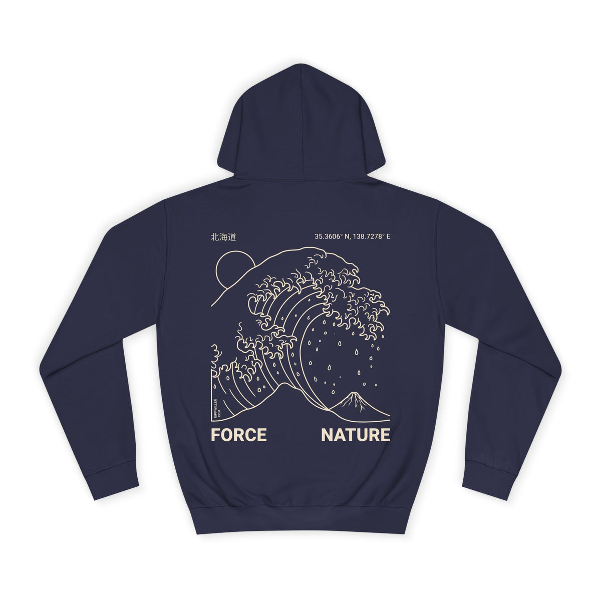 Rippwiller Hokkaido Wave Night Hoodie
