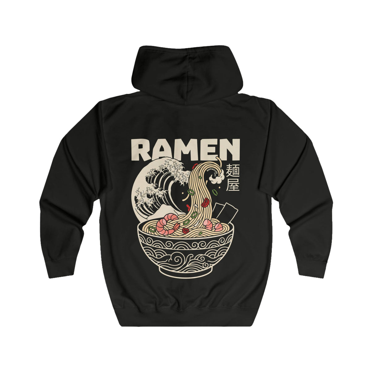 Rippwiller Noodle Shop Night Zip Hoodie