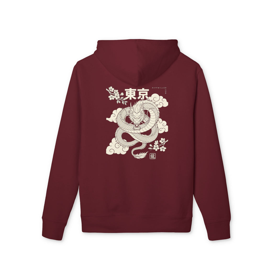 Rippwiller Green Dragon Night Hoodie