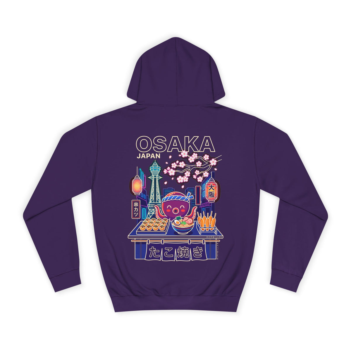 Rippwiller Osaka Night Market Night Hoodie