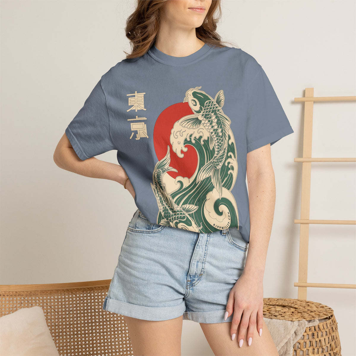 Rippwiller Tokyo Koi Night Tee