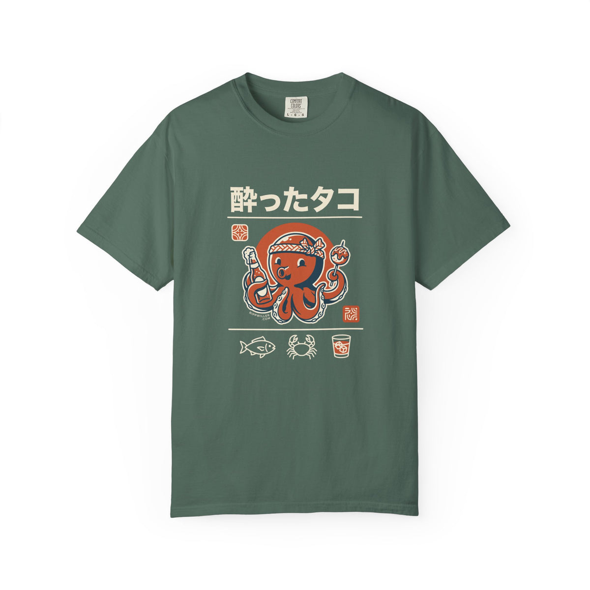 T-shirt Rippwiller Drunken Octopus Night