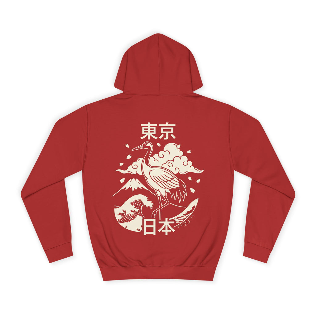 Rippwiller Tokyo Crane Night Hoodie