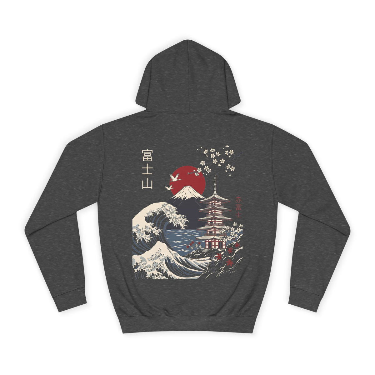 Rippwiller Red Fuji Night Hoodie