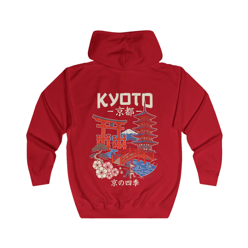 Rippwiller Kyoto Scenes Night Zip Hoodie
