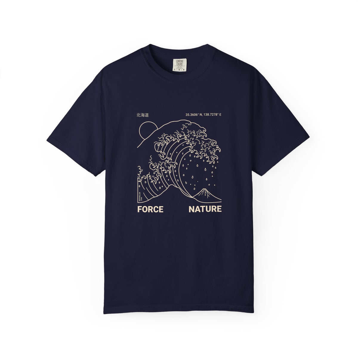 T-shirt Rippwiller Hokkaido Wave Night