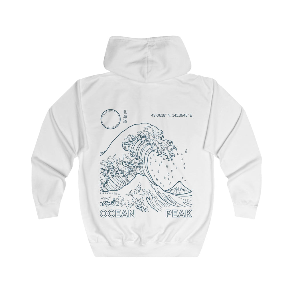 Rippwiller Hokkaido Wave Zip Hoodie