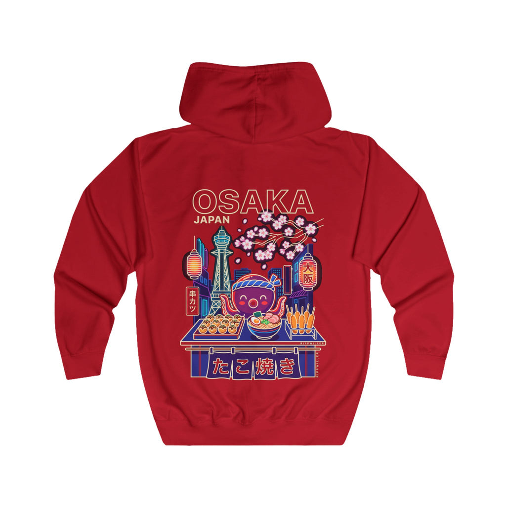 Rippwiller Osaka Night Market Night Zip Hoodie