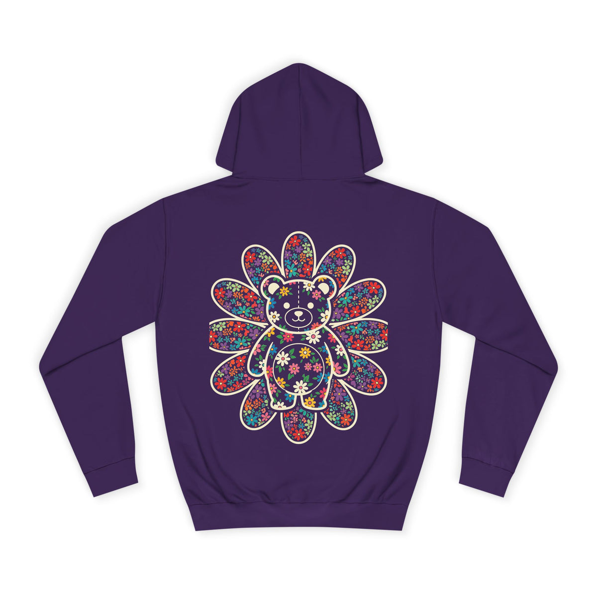 Rippwiller Flower Bear Night Hoodie