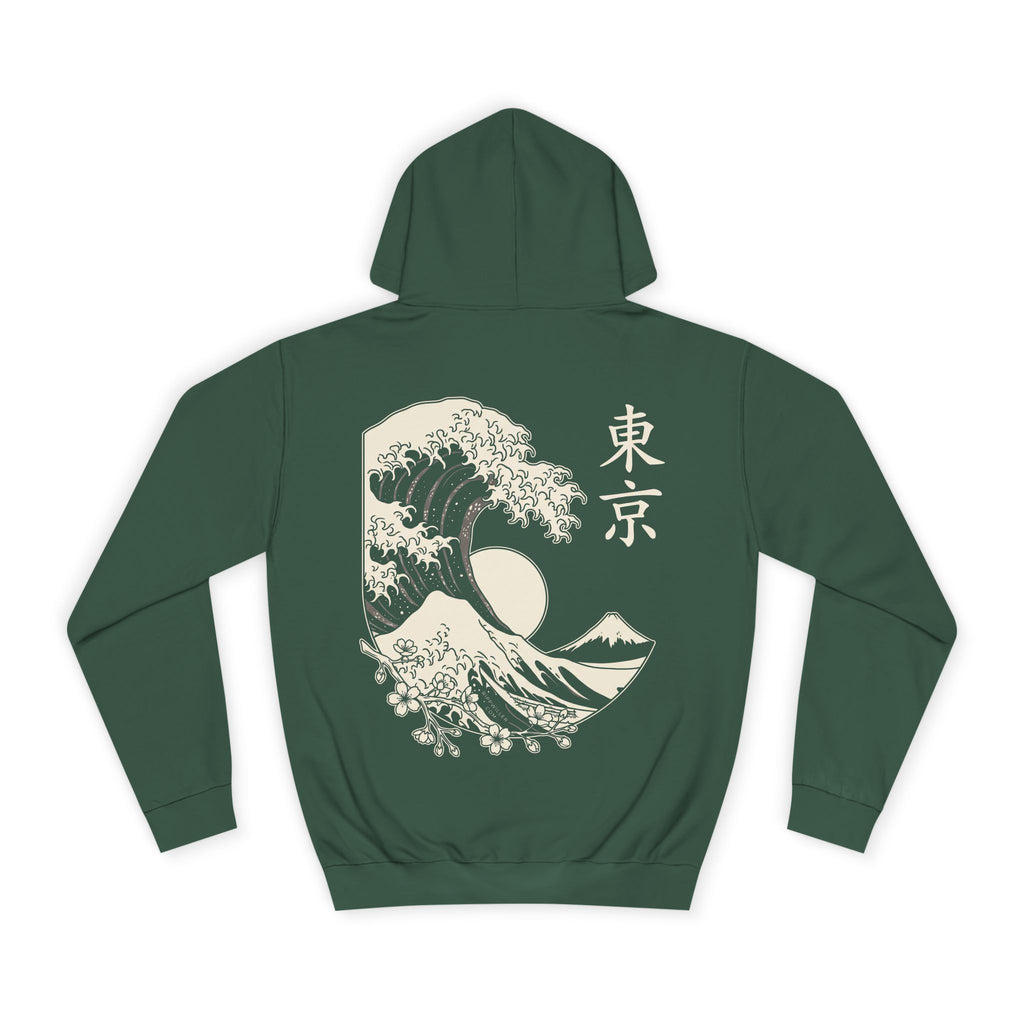 Rippwiller Great Wave Night Hoodie