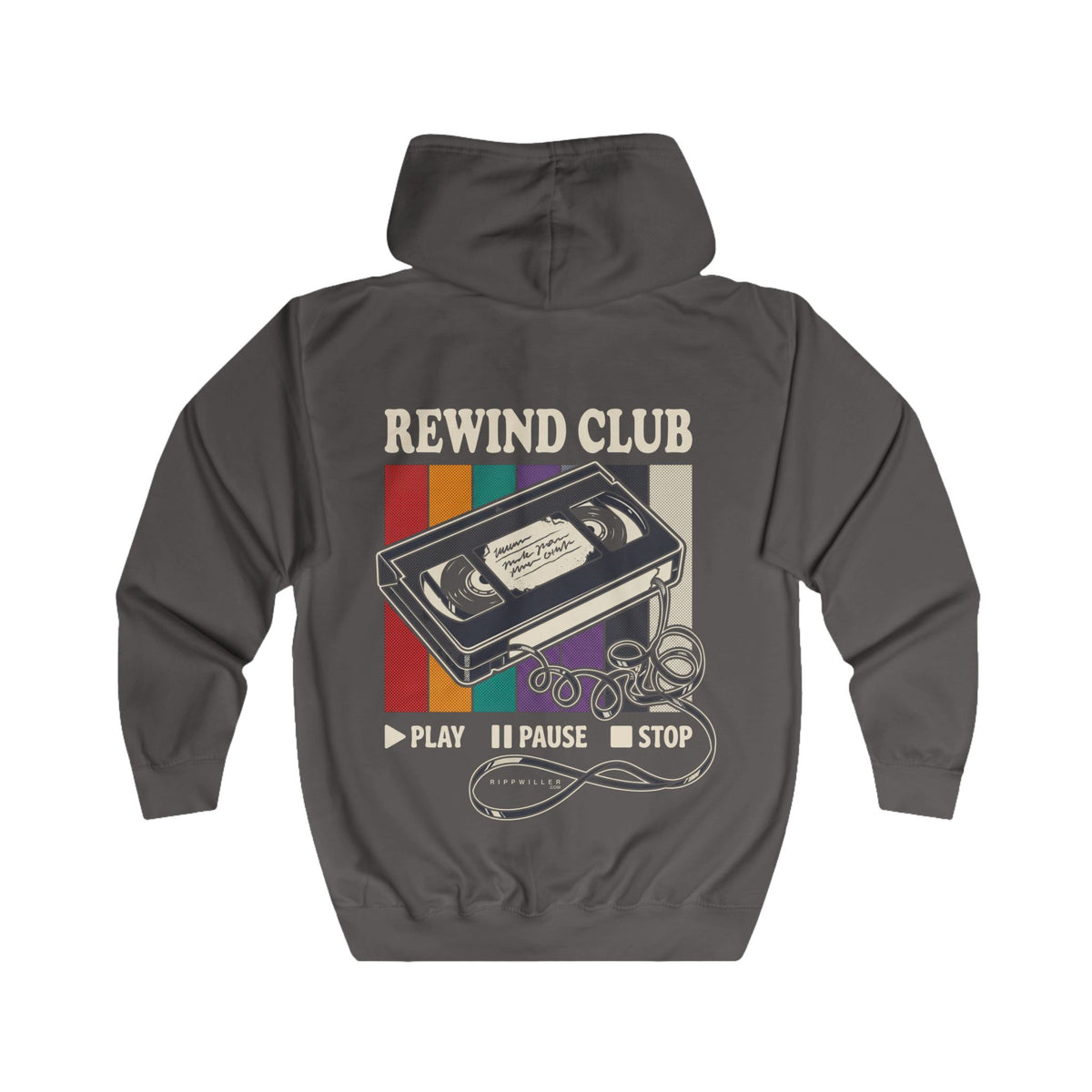 Rippwiller Mixtape Night Zip Hoodie