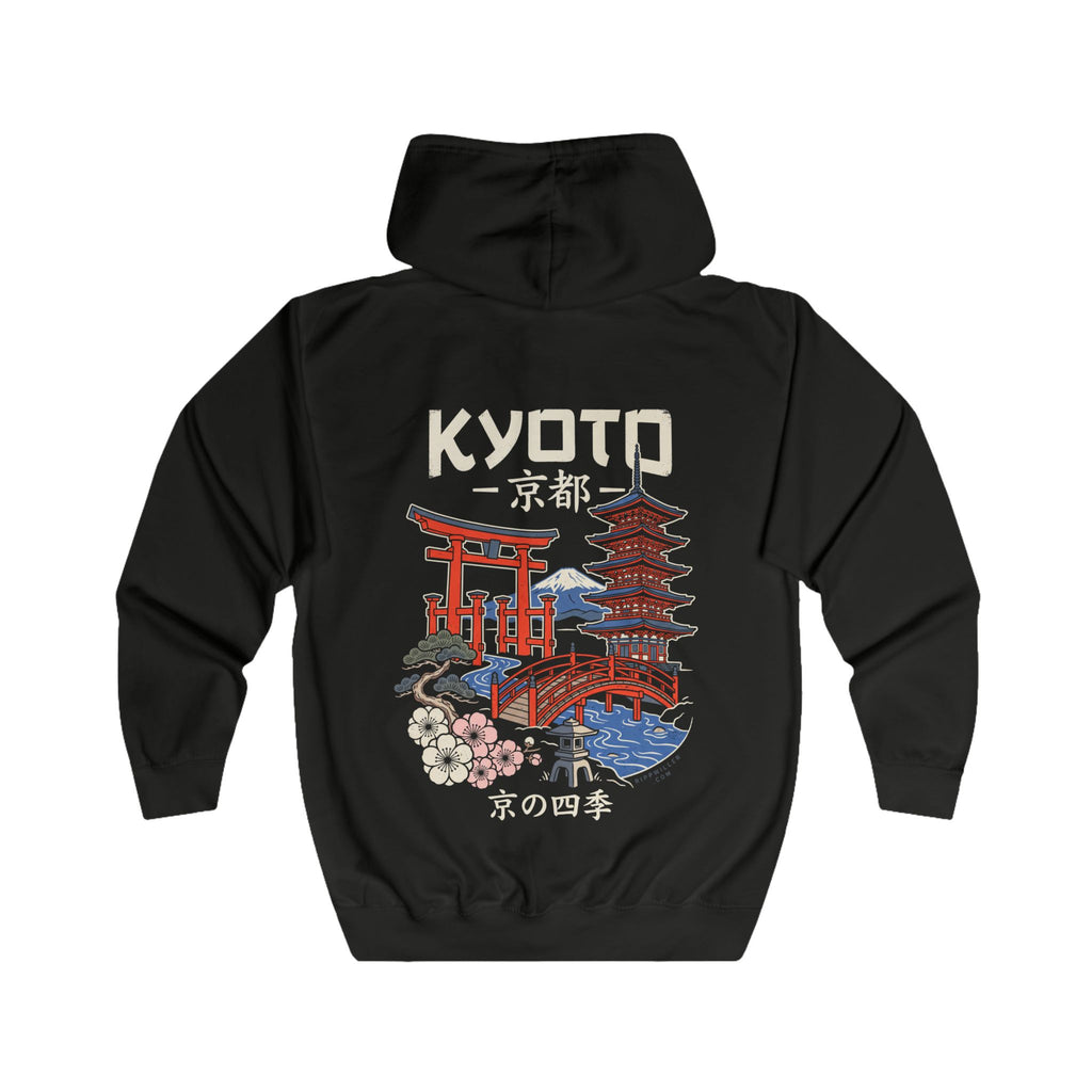 Rippwiller Kyoto Scenes Night Zip Hoodie