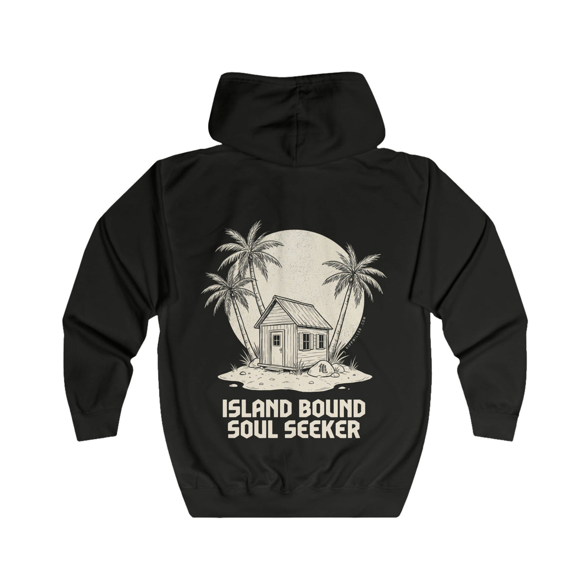 Rippwiller Island House Night Zip Hoodie
