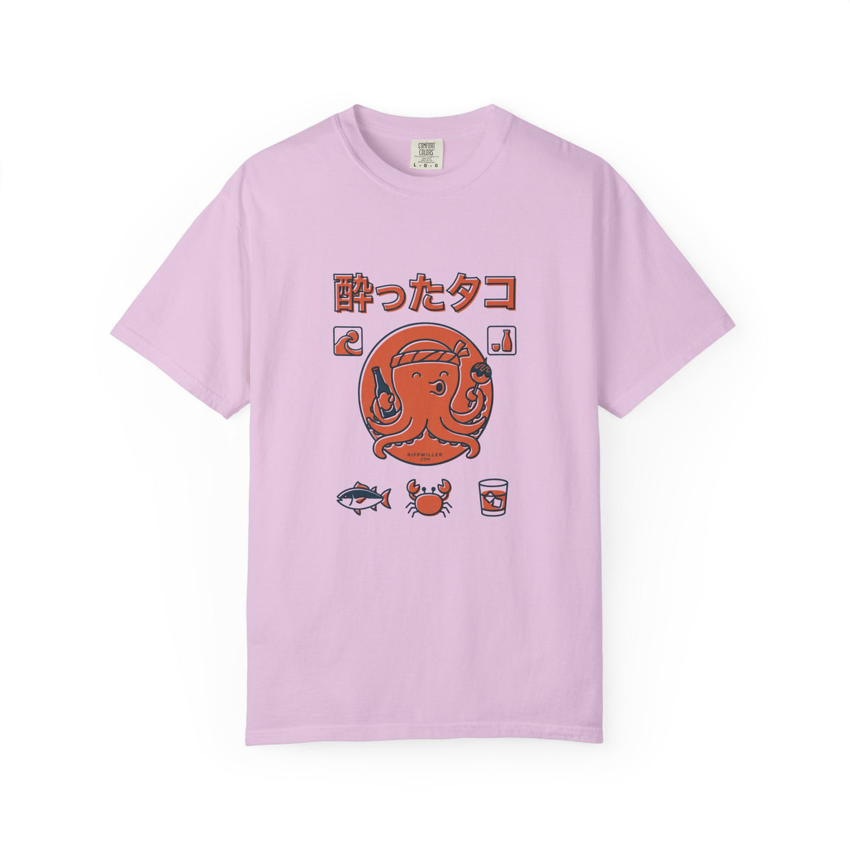 T-shirt Rippwiller Drunken Octopus