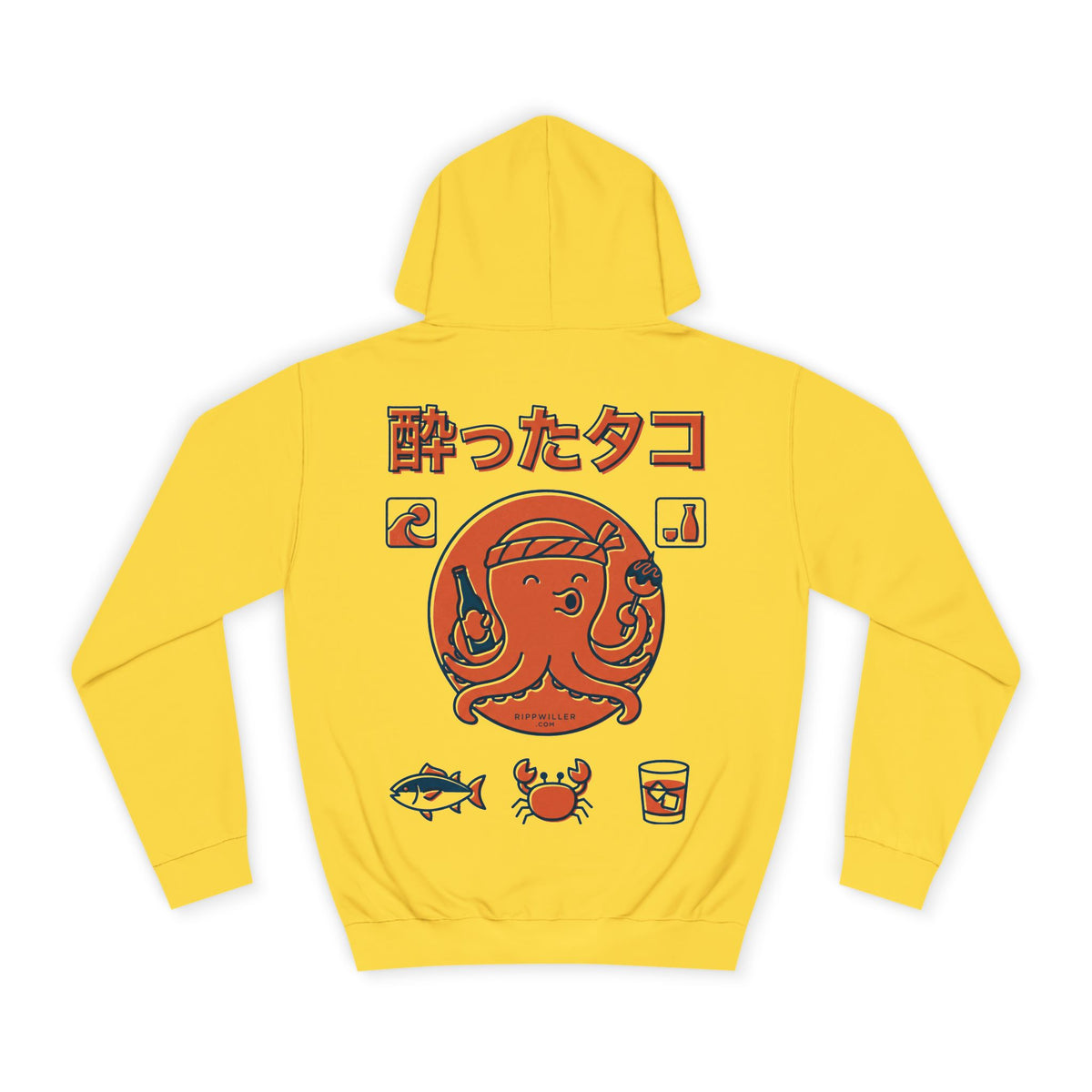Rippwiller Drunken Octopus Hoodie
