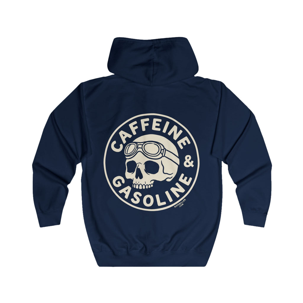 Rippwiller Caffeine and Gasoline Night Zip Hoodie