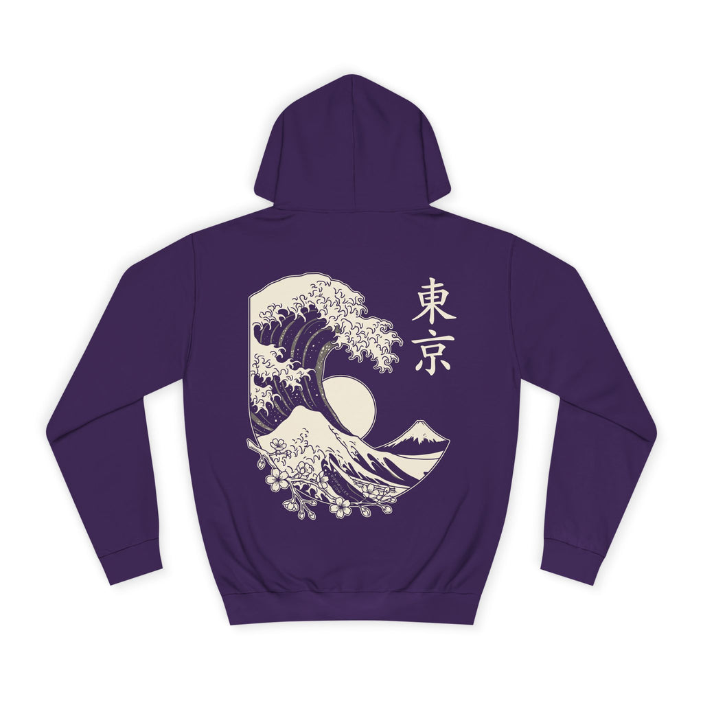 Rippwiller Great Wave Night Hoodie