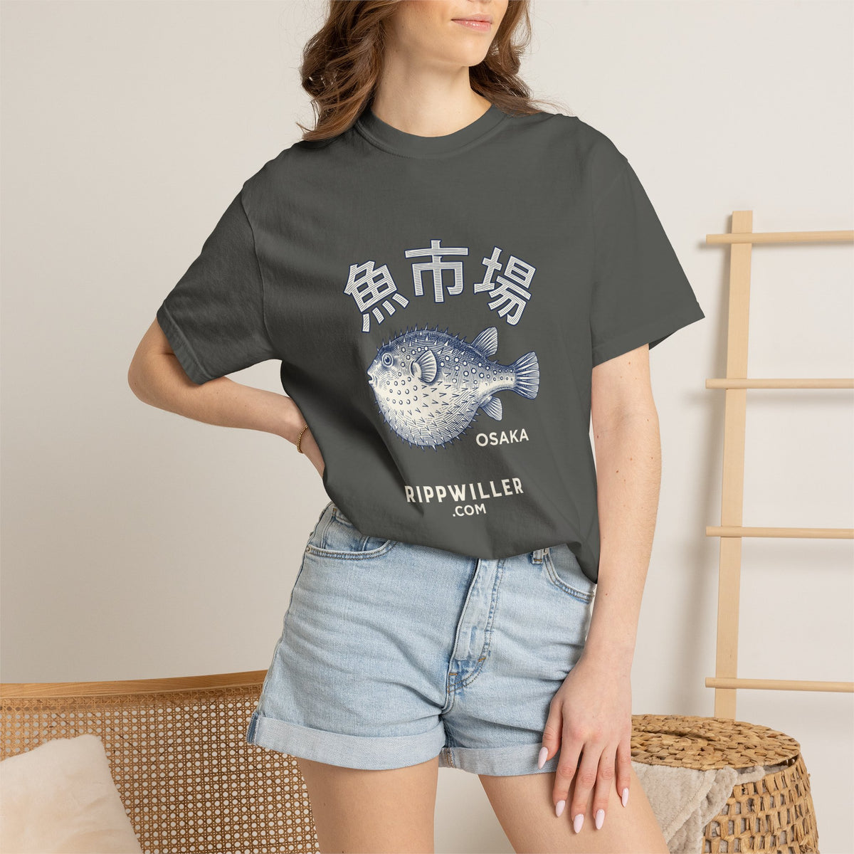 T-shirt Rippwiller Fugu Market Night