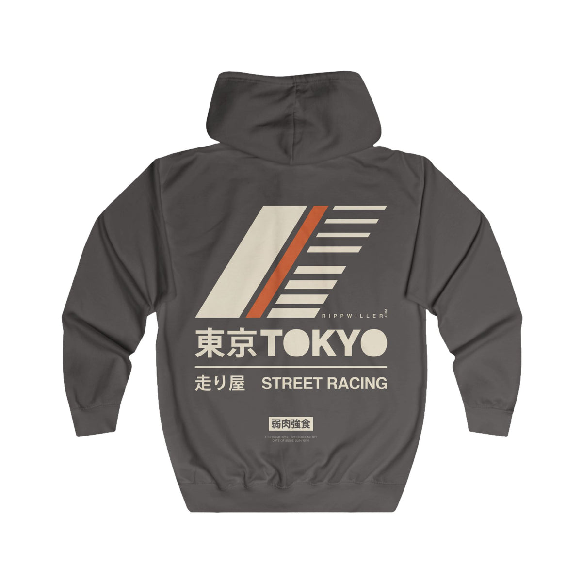 Rippwiller Street Racing Night Zip Hoodie
