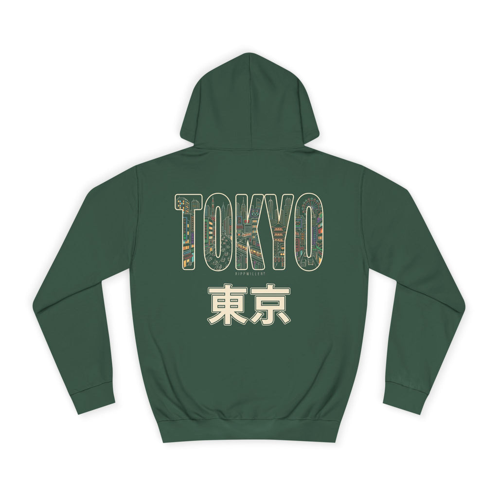 Rippwiller Tokyo Skyline Night Hoodie
