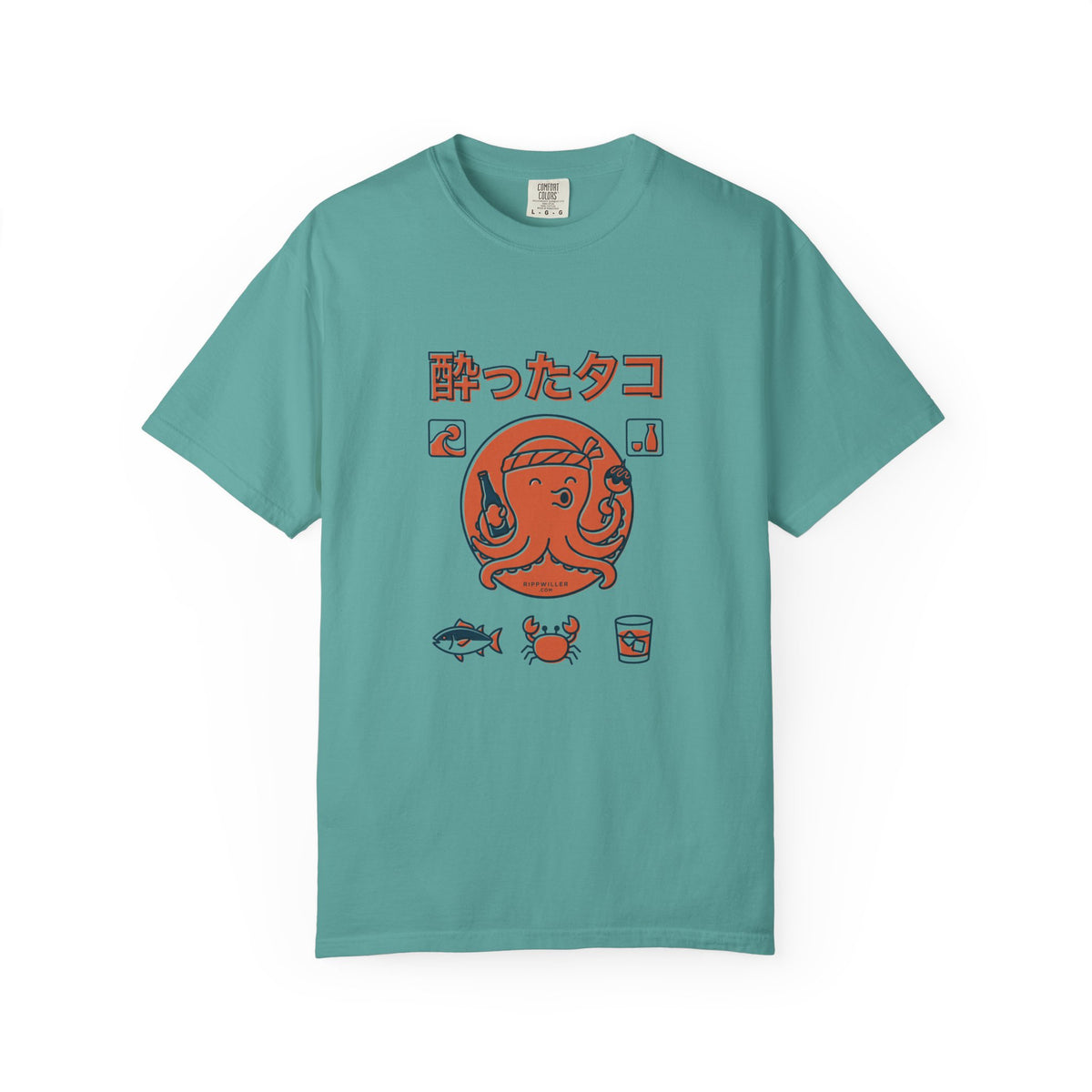 T-shirt Rippwiller Drunken Octopus