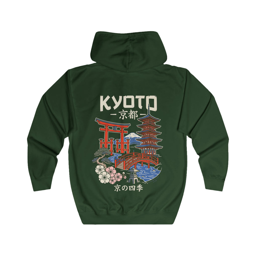 Rippwiller Kyoto Scenes Night Zip Hoodie