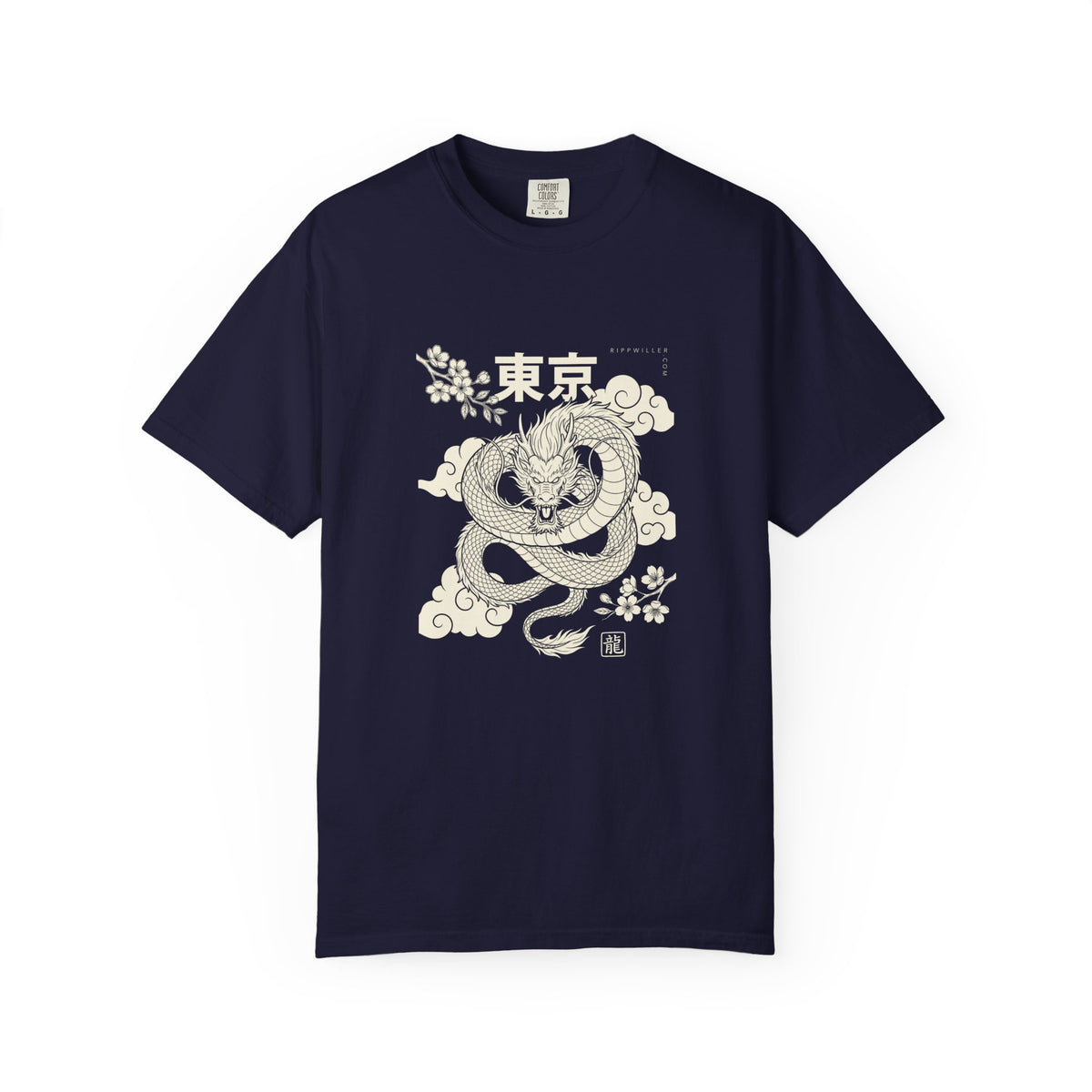 T-shirt Rippwiller Green Dragon Night