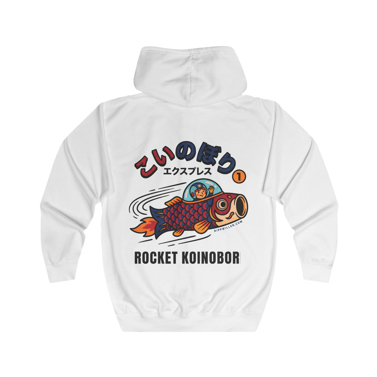 Rippwiller Koinobori Express Zip Hoodie