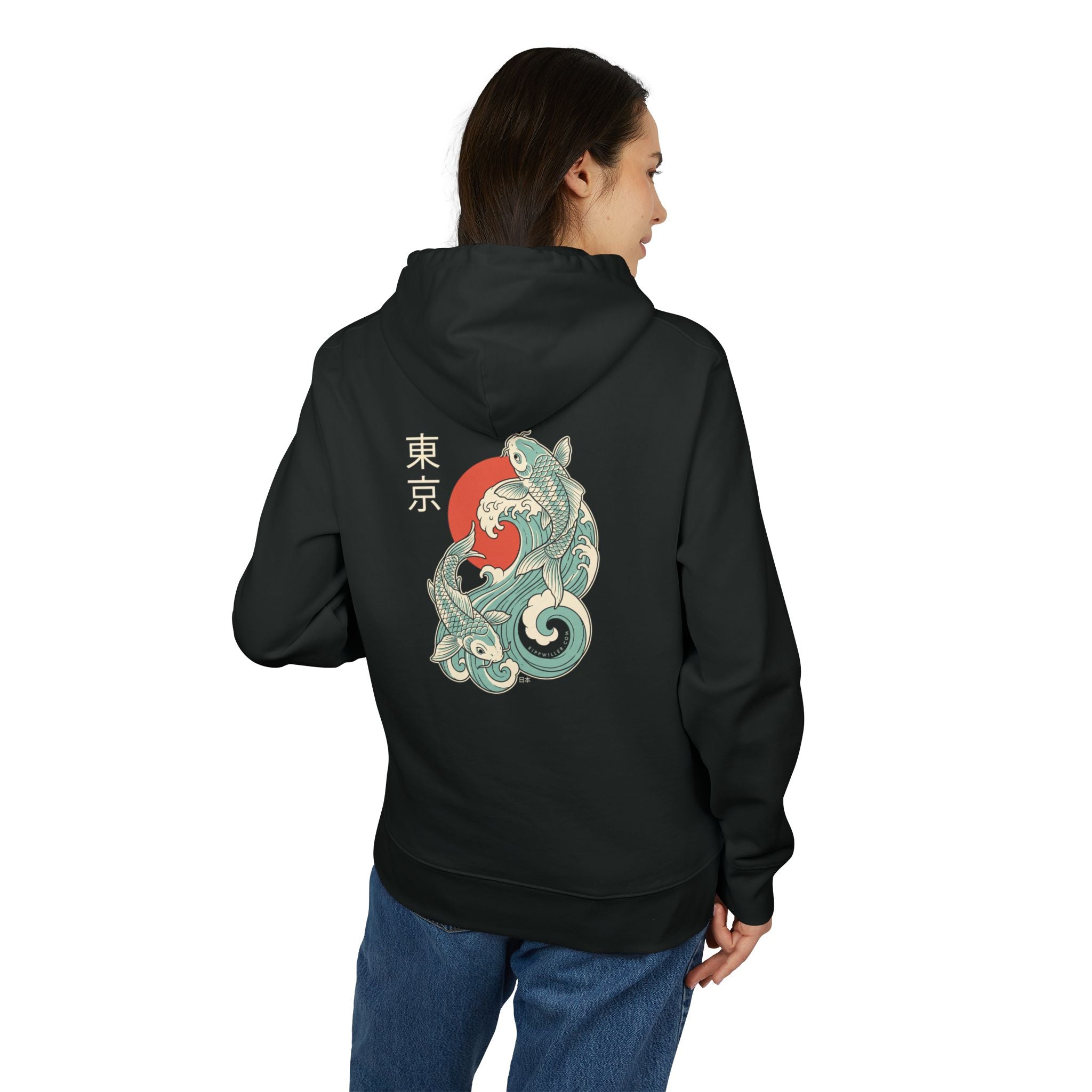 Rippwiller Tokyo Koi Night Hoodie
